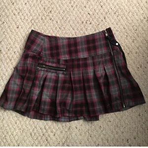 Lip service school girl skirt.